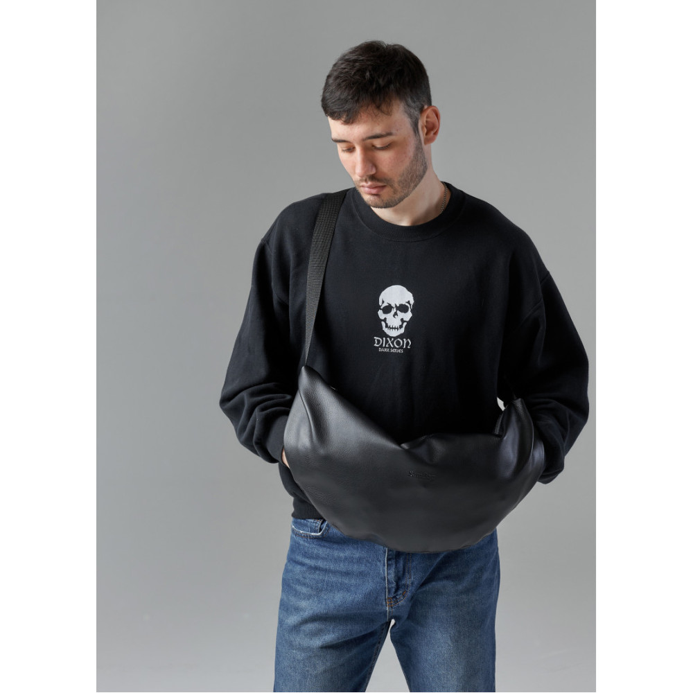 Чоловіча жіноча Sambag HOBO BAG-GLOVE Чорна 30 х 13 х 8 см (53400001m)