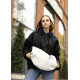 Сумка жіноча Sambag HOBO BAG-GLOVE Біла 25 х 58 х 4 см (53400008)