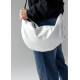 Мужская сумка Sambag HOBO BAG-GLOVE Белая 30 х 13 х 8 см (53400008m)