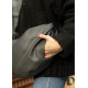 Сумка жіноча Sambag HOBO BAG-GLOVE Графіт 28 х 58 х 4 см (53400009)