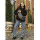 Сумка жіноча Sambag HOBO BAG-GLOVE Графіт 28 х 58 х 4 см (53400009)