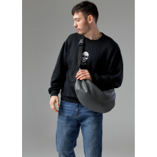 Мужская сумка Sambag HOBO BAG-GLOVE Графит 30 х 13 х 8 см (53400009m)