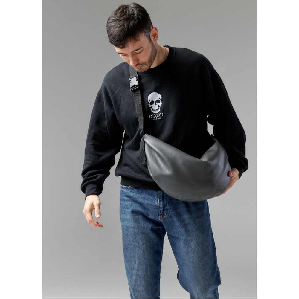 Сумка чоловіча Sambag HOBO BAG-GLOVE Графіт 30 х 13 х 8 см (53400009m)