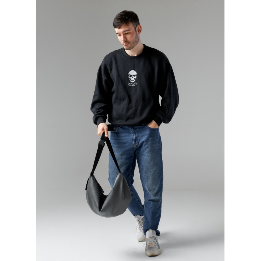 Сумка чоловіча Sambag HOBO BAG-GLOVE Графіт 30 х 13 х 8 см (53400009m)