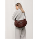 Жіноча сумка Sambag HOBO Bag-glove бургунді 50 х 28 х 5 см (53400013)