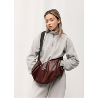 Женская сумка Sambag HOBO Bag-glove бургунди 50 х 28 х 5 см (53400013)