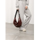 Жіноча сумка Sambag HOBO Bag-glove бургунді 50 х 28 х 5 см (53400013)