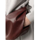 Жіноча сумка Sambag HOBO Bag-glove бургунді 50 х 28 х 5 см (53400013)