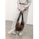Жіноча сумка Sambag HOBO Bag-glove шоколадна 50 х 28 х 5 см (53400020)