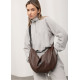 Жіноча сумка Sambag HOBO Bag-glove шоколадна 50 х 28 х 5 см (53400020)