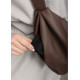 Жіноча сумка Sambag HOBO Bag-glove шоколадна 50 х 28 х 5 см (53400020)