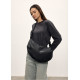 Женская сумка Sambag HOBO Bag-glove черная тканевая 50 х 28 х 5 см (53400064)