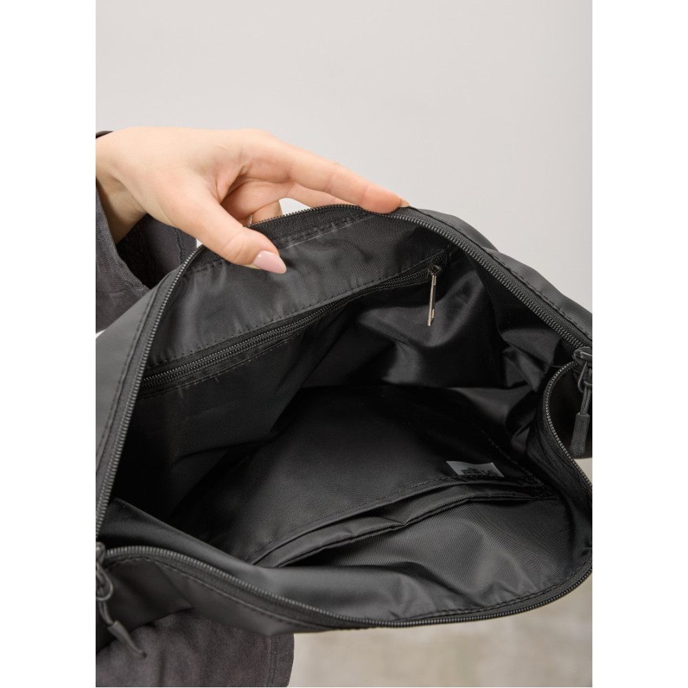 Женская сумка Sambag HOBO Bag-glove черная тканевая 50 х 28 х 5 см (53400064)