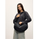 Женская сумка Sambag HOBO Bag-glove черная тканевая 50 х 28 х 5 см (53400064)