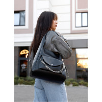 Сумка жіноча Sambag HOBO BLISS Чорна 31 х 31 х 12 см (53453001)