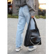 Сумка жіноча Sambag HOBO BLISS Чорна 31 х 31 х 12 см (53453001)