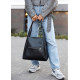 Сумка жіноча Sambag HOBO BLISS Чорна 31 х 31 х 12 см (53453001)