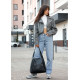 Сумка жіноча Sambag HOBO BLISS Чорна 34 х 31 х 12 см (53453070)