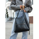 Сумка жіноча Sambag HOBO BLISS Чорна 34 х 31 х 12 см (53453070)