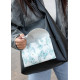 Сумка жіноча Sambag HOBO BLISS Чорна 34 х 31 х 12 см (53453712)