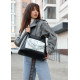 Сумка жіноча Sambag HOBO BLISS Чорна 34 х 31 х 12 см (53453712)