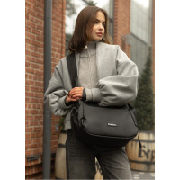 Жіноча сумка Sambag Dart чорна 32 х 25 х 13 см (90321064)