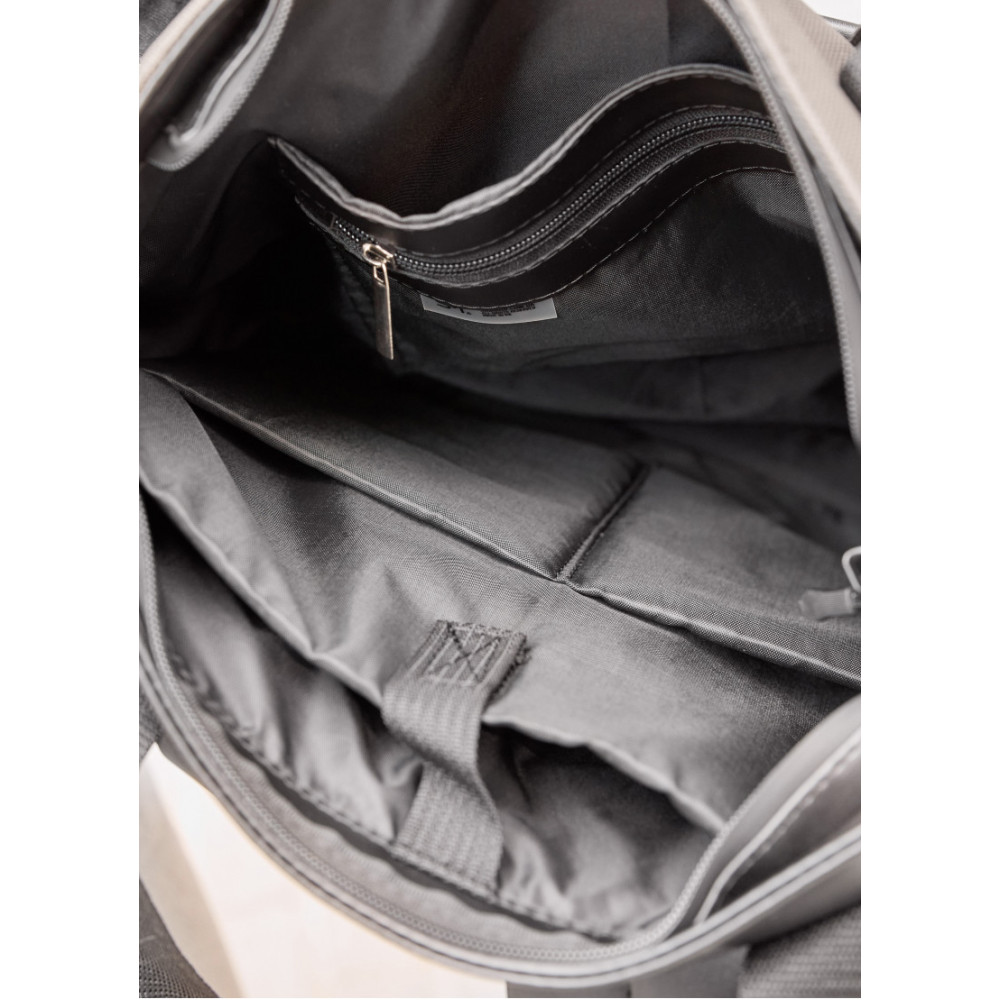 Жіноча сумка-рюкзак Sambag Cargo чорний оксфорд 45 х 31 х 15 см (93541165)