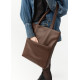 Женская сумка Sambag Largo шоколадная 41 х 30 х 10 см (93220020)