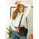 Сумка женская Sambag Bale черная 20 х 20 х 8 см (50223001a)