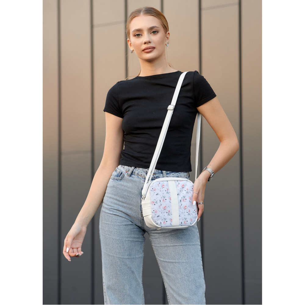 Сумка жіноча Sambag Bale біла 50223706