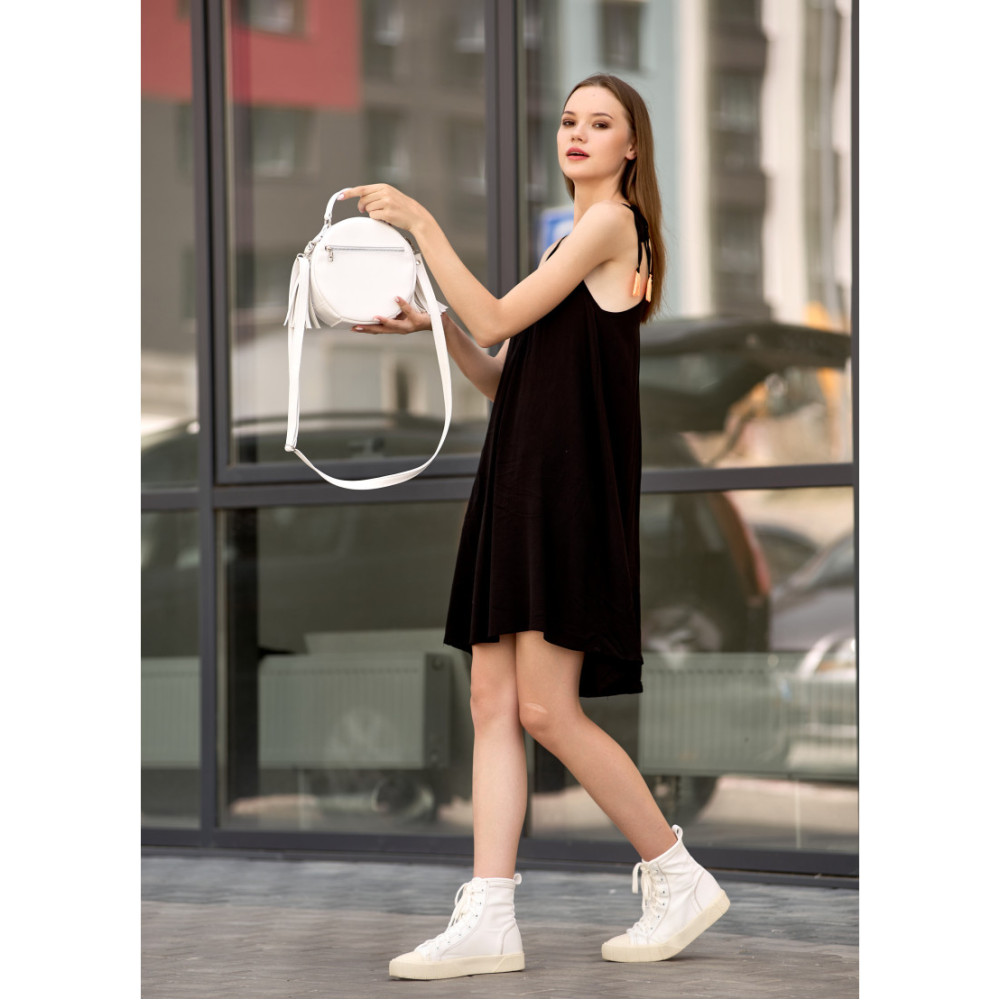 Сумка кроссбоді Sambag Bale MZN білий 20 х 20 х 10 см (52200008)