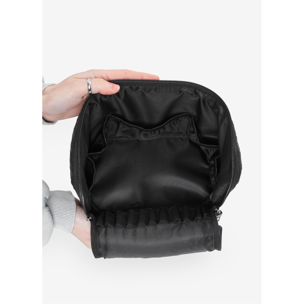 Набор женских сумок Sambag Candy Mix Set плетеные, черные (30550067)