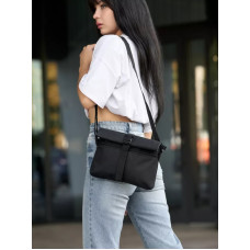 Женская сумка Sambag Dalas черная 20 х 25 х 4 см (70301065)