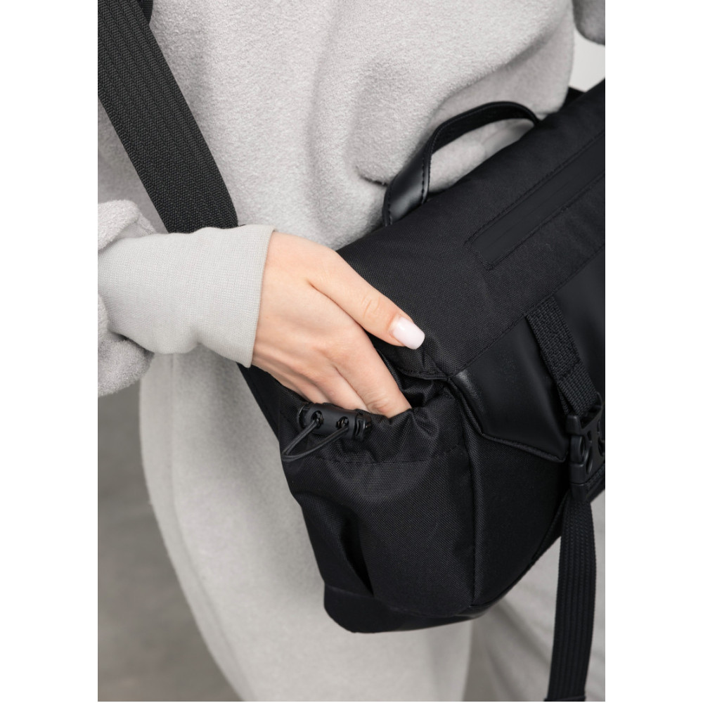 Женская сумка Sambag DART Черная 33 х 24 х 10 см (51311301)