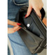 Жіноча сумка бананка Sambag HARVI чорна 24 × 16 × 6 см (88213001)