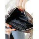 Женская сумка бананка Sambag HARVI шоколадная 24 × 16 × 6 см (88213020)