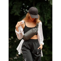 Женская сумка Sambag HOLSTER MSH Графитовая 36 х 14 х 4 см (87113009)