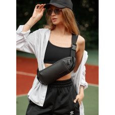 Женская сумка-бананка Sambag HOLSTER MSH Черная 36 х 14 х 4 см (87113301)