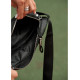 Жіноча сумка-бананка Sambag HOLSTER MSH Чорна 36 х 14 х 4 см (87113301)