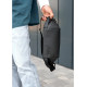 Чоловіча сумка-бананка Sambag HOLSTER MSH Чорна 36 х 14 х 4 см (87113301m)