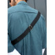 Чоловіча сумка-бананка Sambag HOLSTER MSH Чорна 36 х 14 х 4 см (87113301m)
