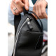 Чоловіча сумка-бананка Sambag HOLSTER MSH Чорна 36 х 14 х 4 см (87113301m)