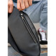 Чоловіча сумка-бананка Sambag HOLSTER MSH Чорна 36 х 14 х 4 см (87113301m)