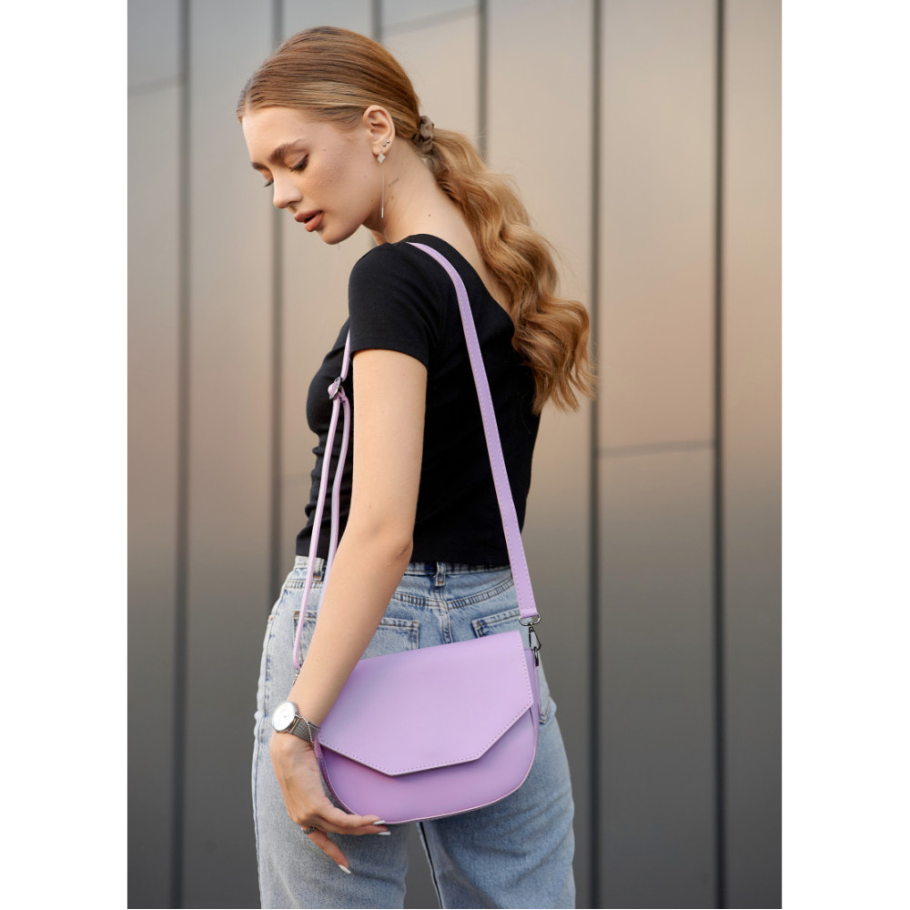 Сумка жіноча Sambag Leoma WITH Лавандовий 27 х 8 х 18 см (53050018)