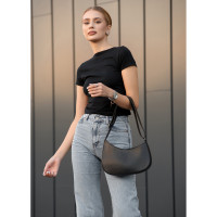 Сумка жіноча Sambag Leoma KOR Чорна 29 х 7 х 16 см (53090001)