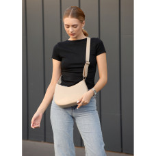 Женская сумка Sambag Leoma KOR Бежевая 29 х 7 х 16 см (53090026)