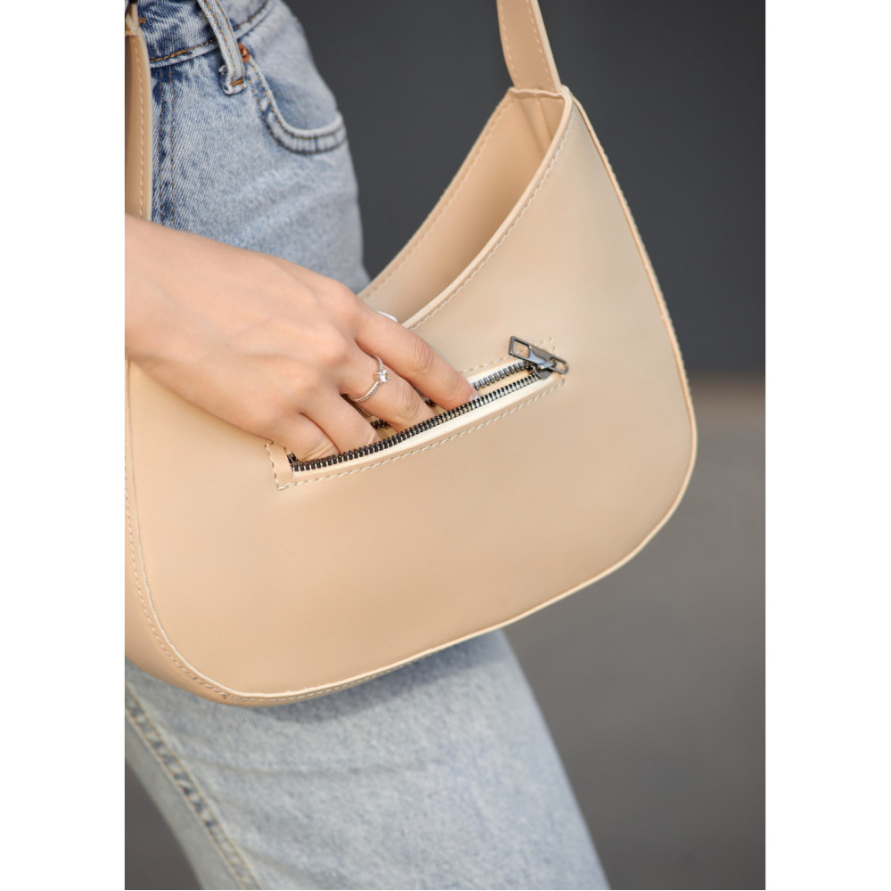 Сумка жіноча Sambag Leoma KOR Бежева 29 х 7 х 16 см (53090026)