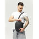 Сумка женская Sambag Makros черная 23 х 19 х 7 см (70230001m)