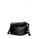 Жіноча сумка Sambag Milano QZS чорний 25 х 20 х 10 см (95103002)