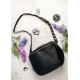 Жіноча сумка Sambag Milano QZS чорний 25 х 20 х 10 см (95103002)